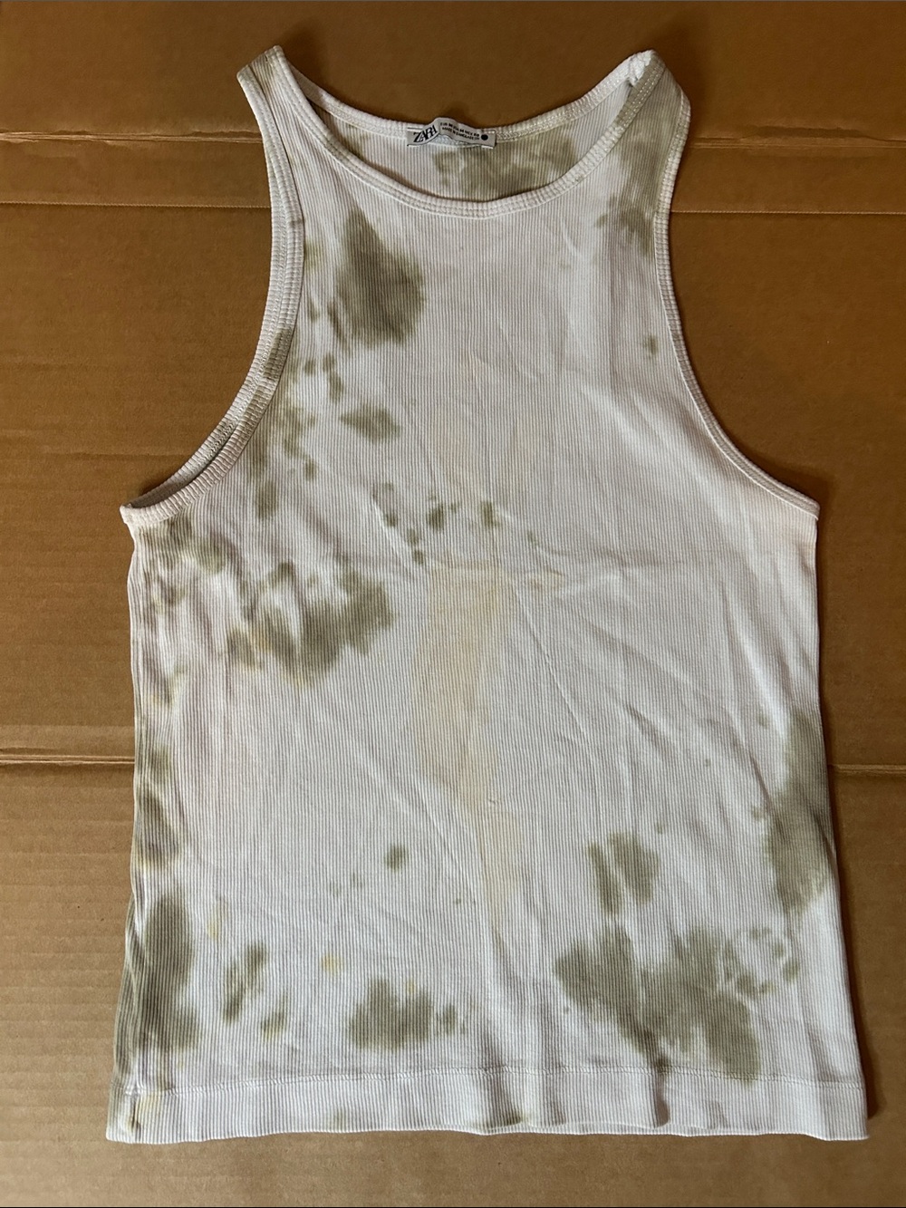 Zara Womens Tank Top Shirt Medium Size Like New!